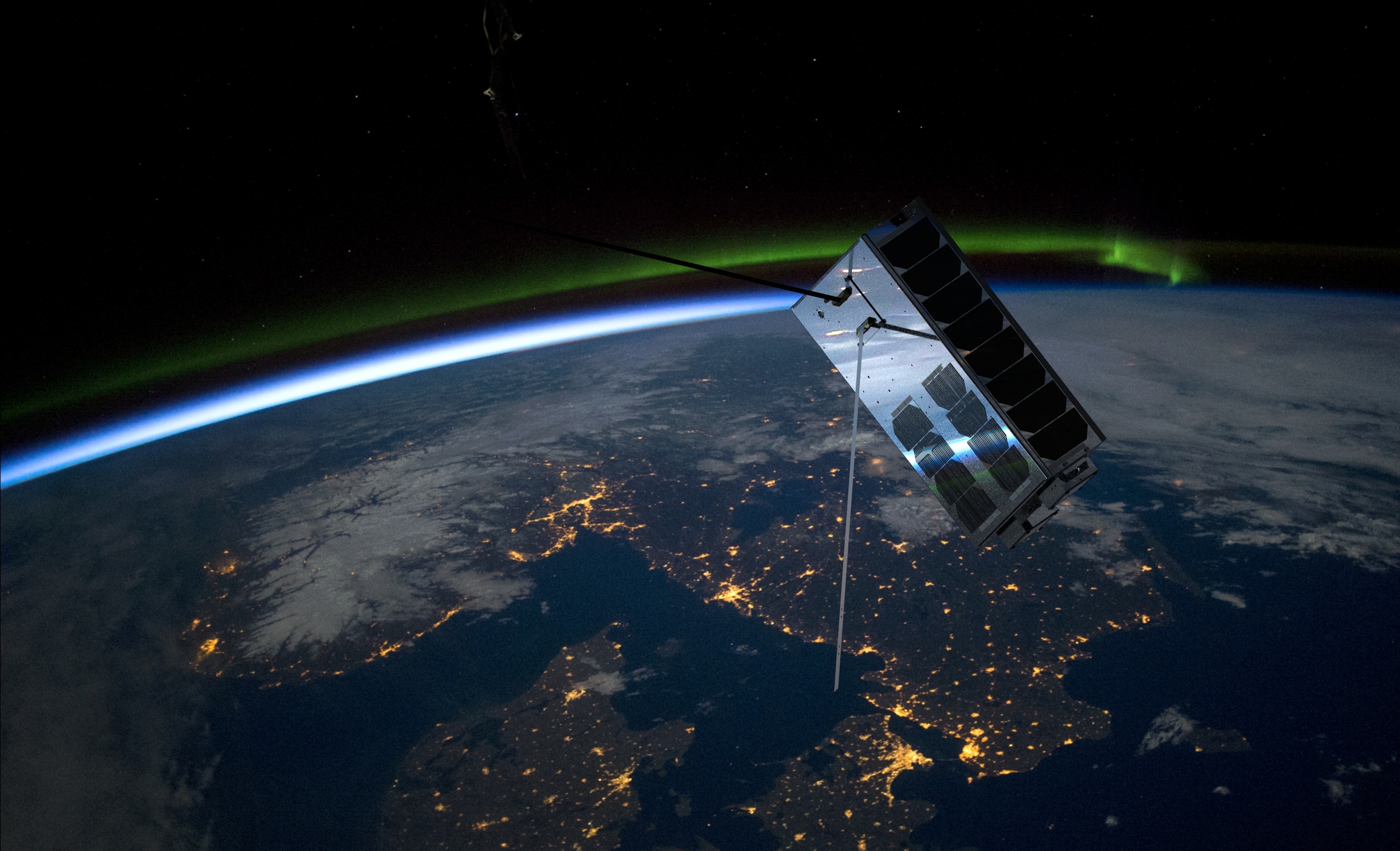 AISSat-4 er Norges nye nasjonale satellitt for havovervåking.