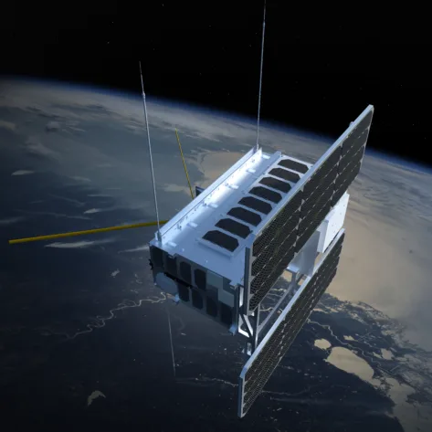 Illustrasjon av NorSat-1