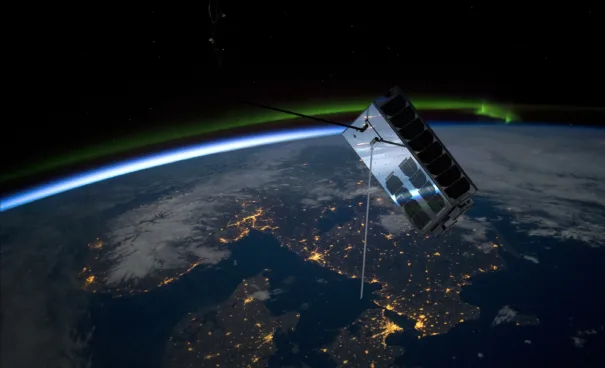 AISSat-4 er Norges nye nasjonale satellitt for havovervåking.