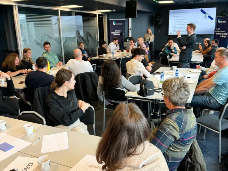 Mari Eldholm and Per Høyland held a workshop on space law and policy