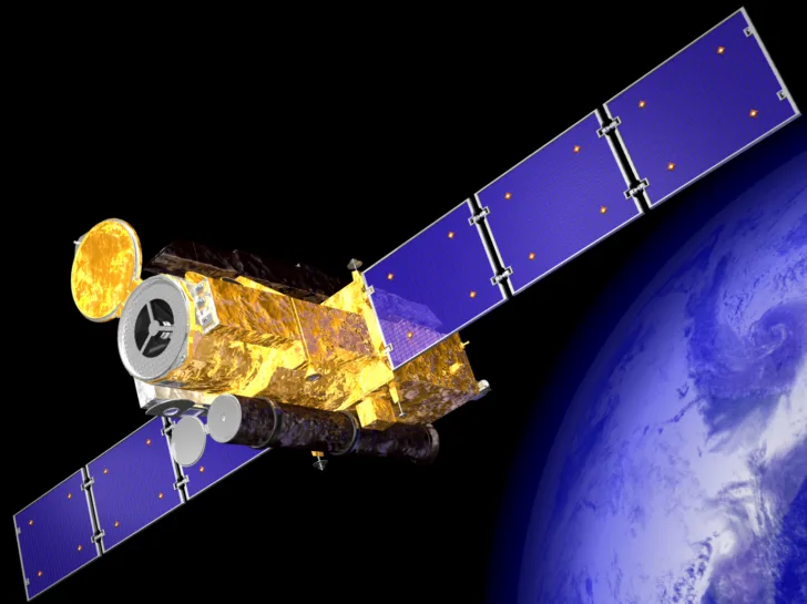 Den japanske solsatellitten Hinode.