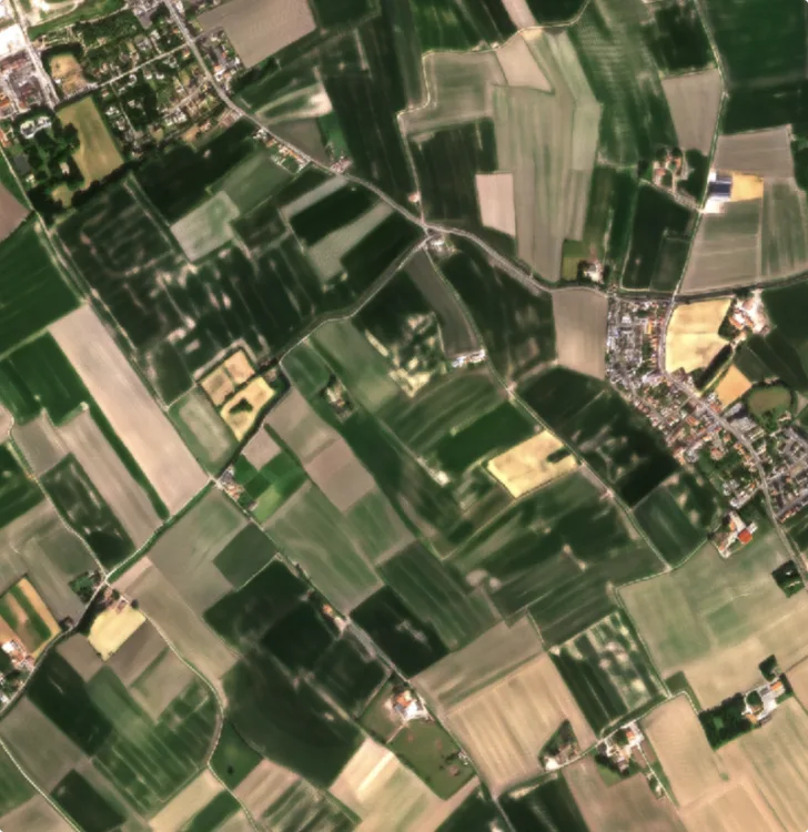 DigiFarm bruker satellittdata fra Sentinel-2 til å kartlegge jorder. Grafikk: DigiFarm