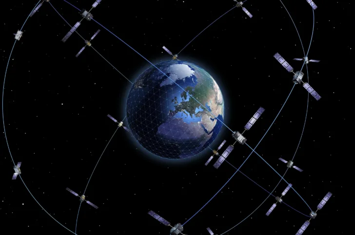 Galileo is a European satellite navigation system consisting of satellites in orbit and ground stations all over the world