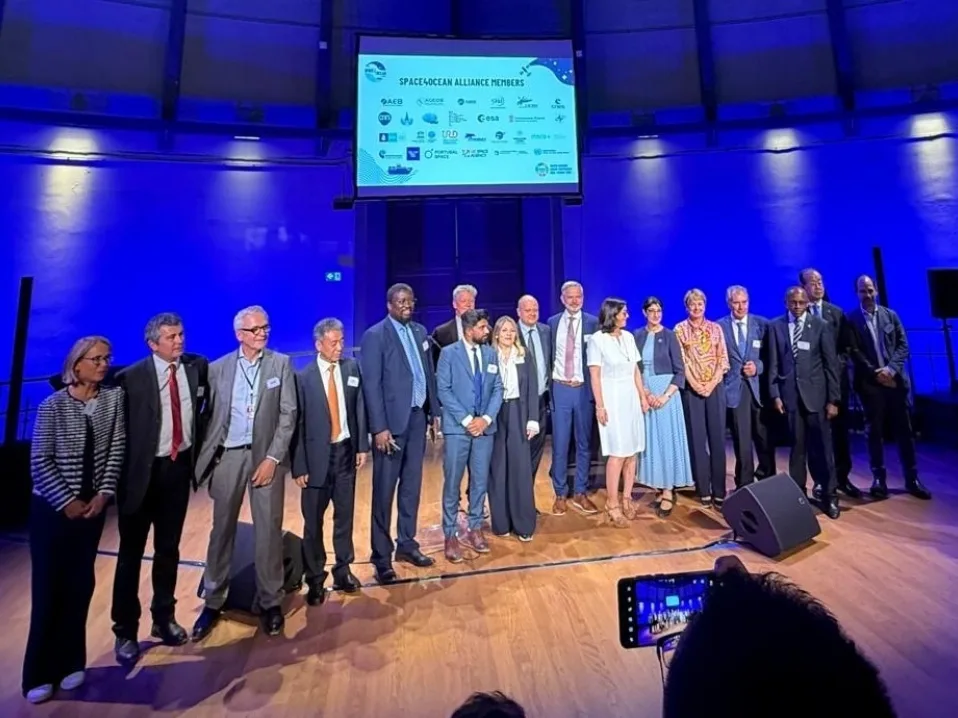 Space4Ocean was signed at the United Nations Ocean Conference in Nice June 9 2025.