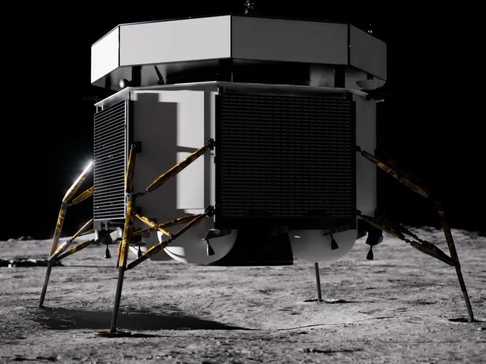 Argonaut er ESAs forsyningsfartøy for månen, med rakettmotor laget av Nammo UK.