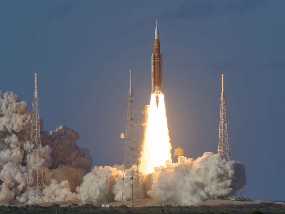 Artemis II ble skutt opp 2. april 2026.