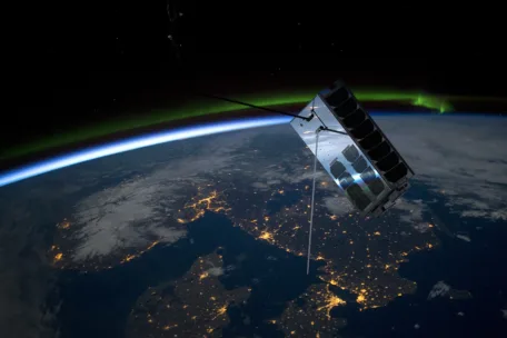 AISSat-4 er Norges nye nasjonale satellitt for havovervåking.