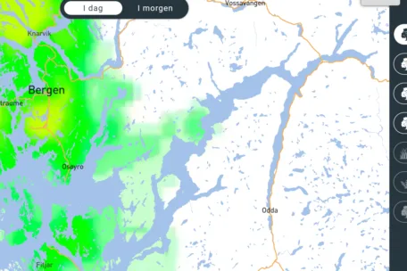 Pollenvarsel fra Airmine.