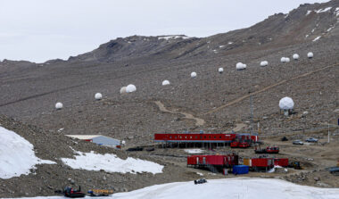 Trollstasjonen i Antarktis.