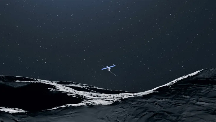 ESAs Cube-satellitt Juventas lander på asteroiden Dimorphos for å undersøke dens tyngdefelt og indre sammensetning.