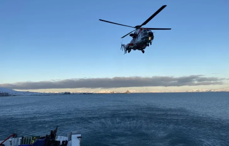 Stor redningsøvelse på Svalbard i september 2021.