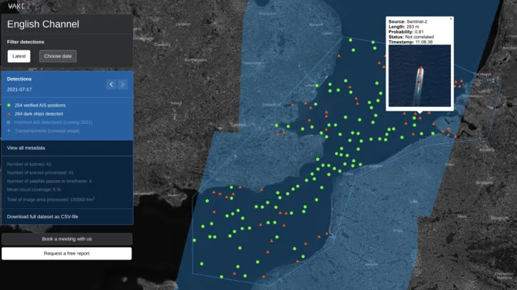 Vake mottok pris fra Nasjonalt geodataråd for sin løsning som avdekker skjult skipstrafikk.