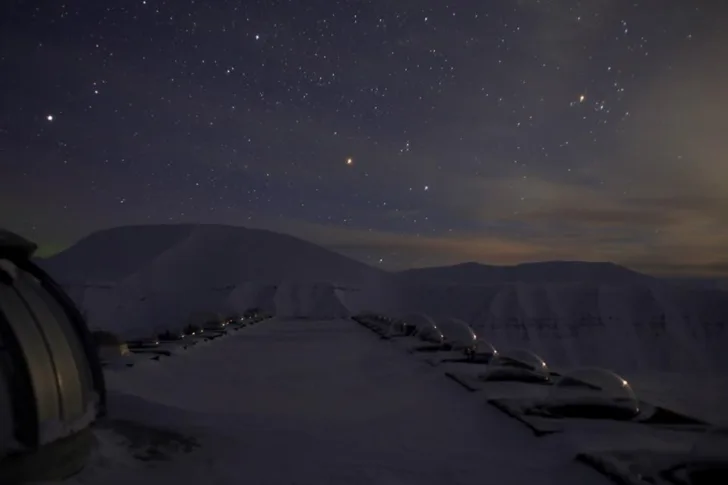 Nordlysobservatoriet Kjell Henriksen på Svalbard.