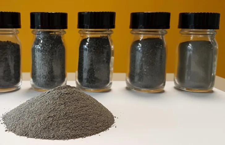 Etterlikning av regolitt, materialet som dekker månens overflate.