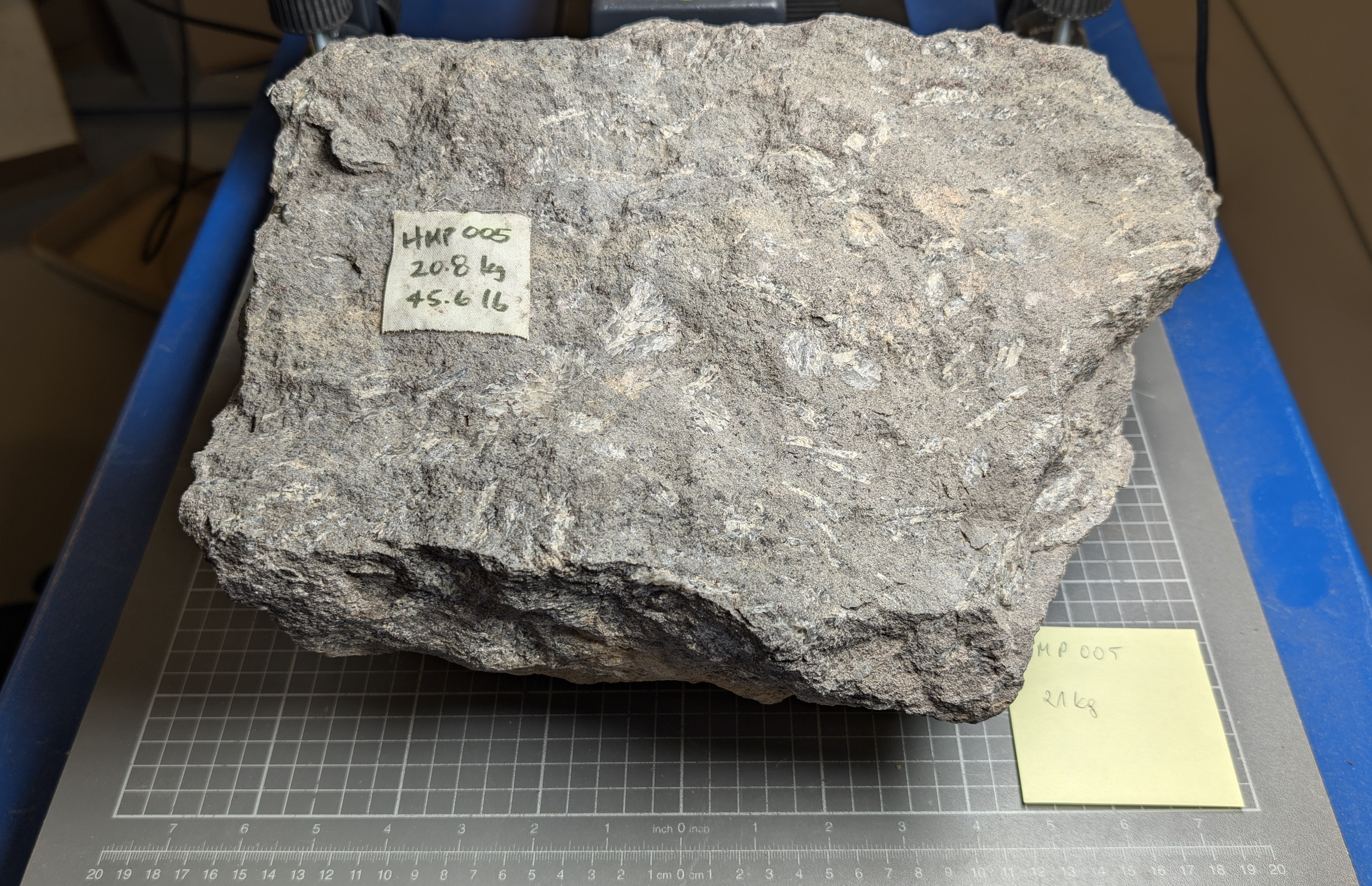 One of the analogues at MSR ASL in Oslo that will be used to research samples from Mars.