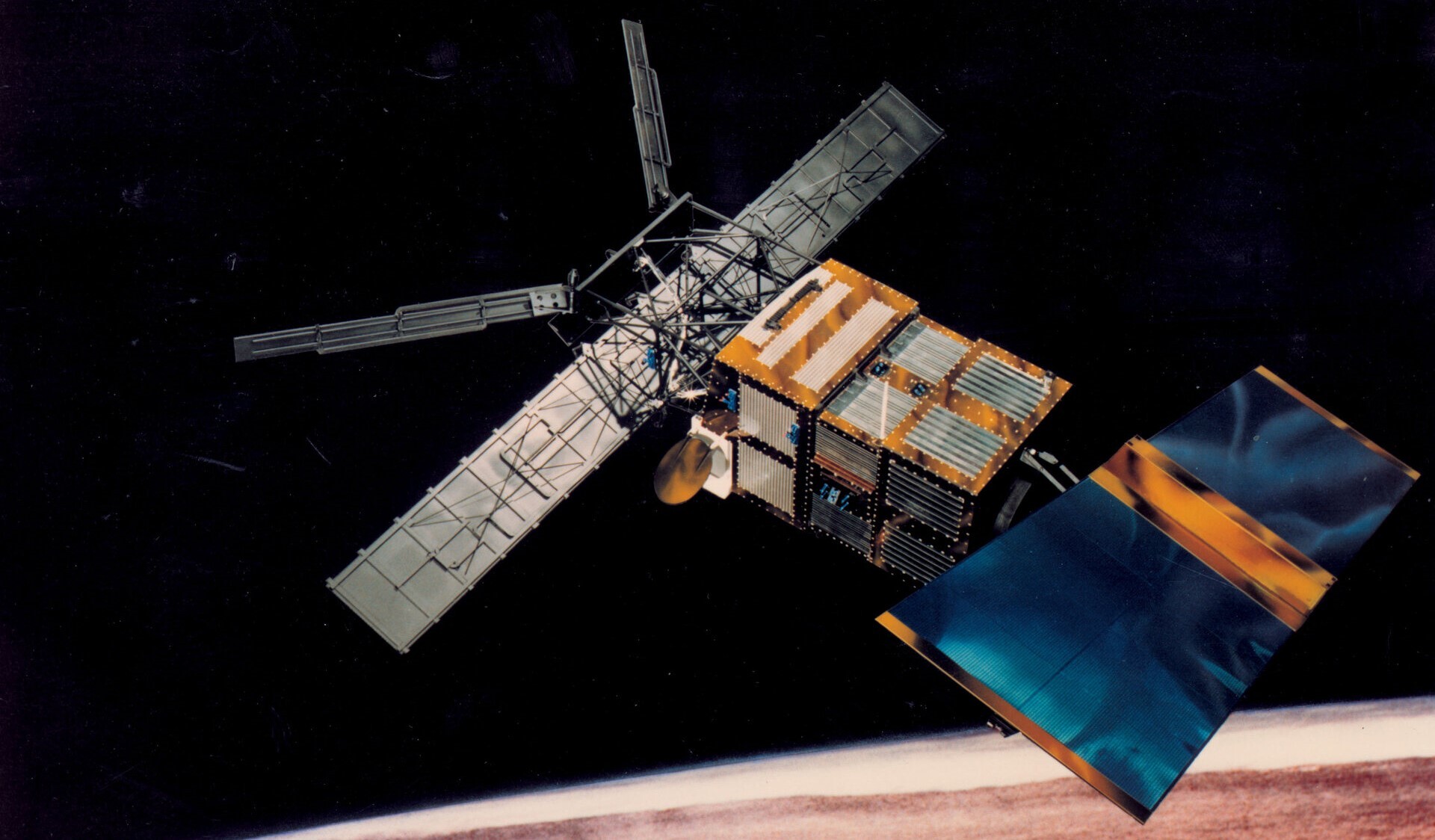 Den europeiske satellitten ERS-2 ble skutt opp i 1996 for å forske på jordas store systemer.