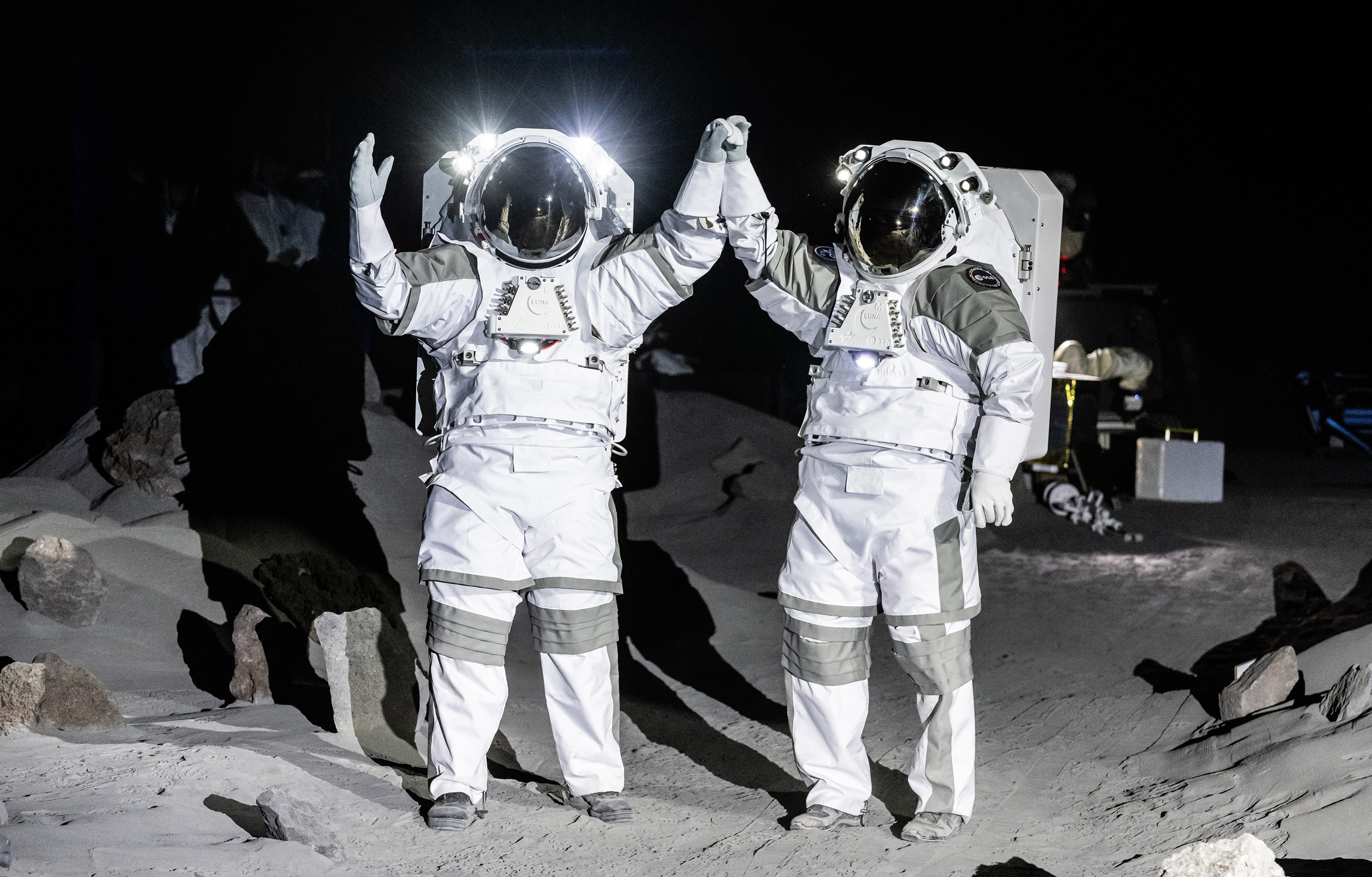 ESAs månetreningssenter LUNA ble åpnet 25. september 2024.