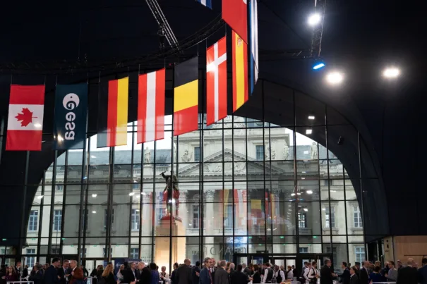 Fra ESAs ministermøte i Paris i 2022.