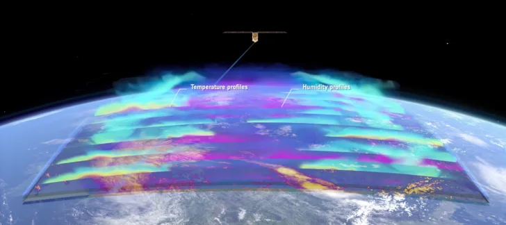 Arctic Weather Satellite skal måle temperatur og fuktighet i atmosfæren over Arktis.