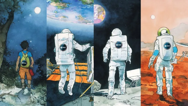 Terrae Novae skisserer ESAs planer for utforskning av lav jordbane, månen og Mars frem mot 2040.