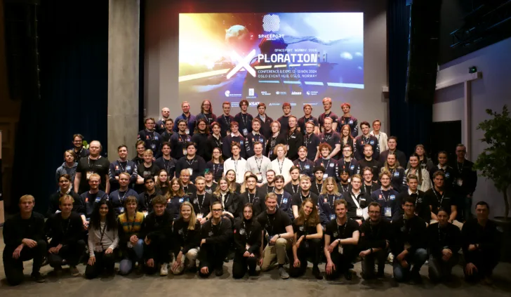 Den nye romstudentorganisasjonen NORSTEC ble avduket på Spaceport Norway 2024.