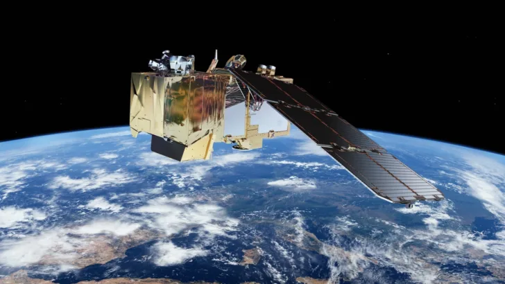 NIBIOs nye tjeneste bruker Sentinel-2 til å se skader av barkbiller på skog.