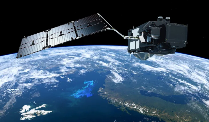 Sentinel-3-satellittene overvåker hav, kyst, vassdrag og ismasser og mer.