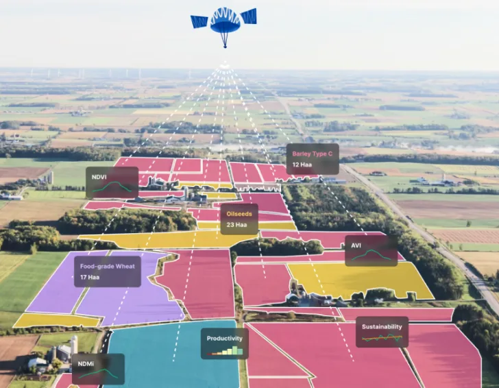 DigiFarm bruker satellittdata til å kartlegge jorder raskere og mer nøyaktig.