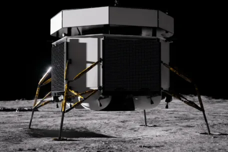 Argonaut er ESAs forsyningsfartøy for månen, med rakettmotor laget av Nammo UK.