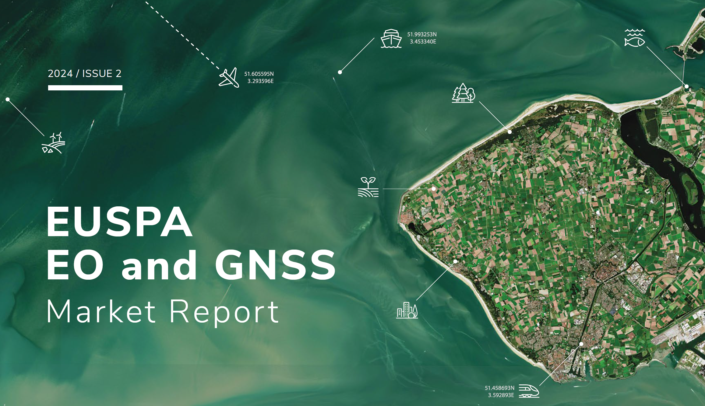 EUSPAs rapport om markedet for jordobservasjons- og satellittnavigasjonsdata i 2024.
