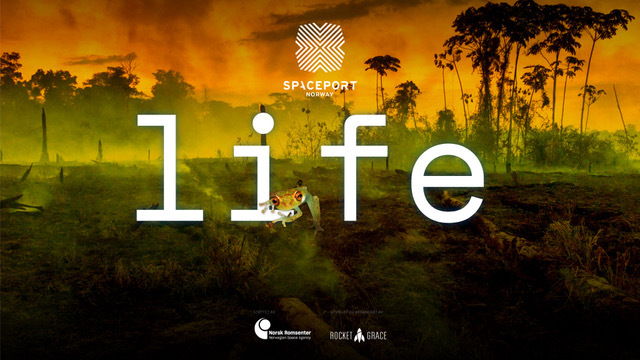 Life var hovedtemaet på Spaceport Norway i 2021.