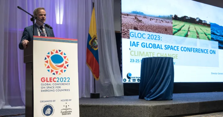 Global Space Conference On Climate Change skal holdes i Oslo i 2023. 