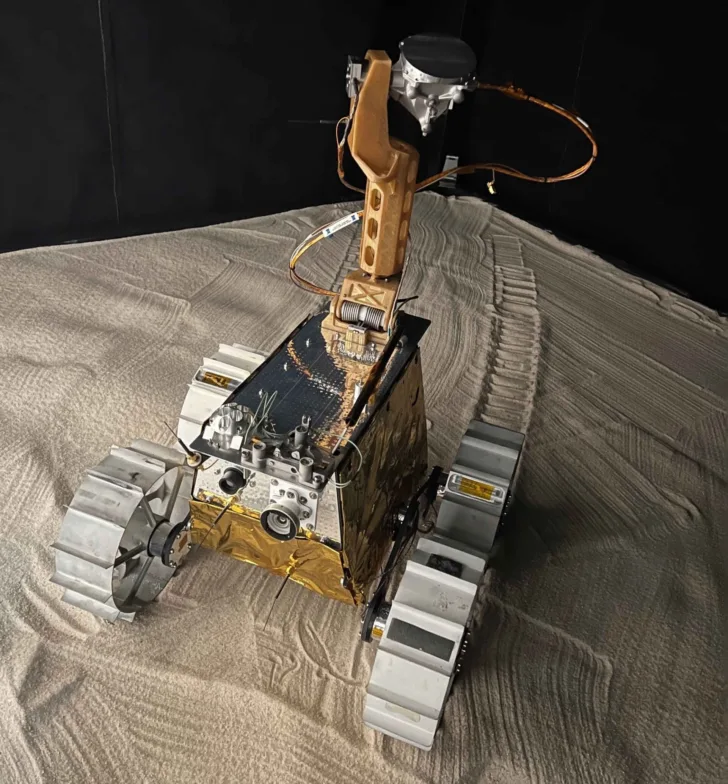 Måneroveren Rashid er utviklet av De forente arabiske emirater.