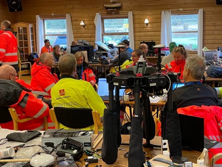 Jammetesten av posisjonssystemer foregikk på Andøya 24. til 26. september 2022.