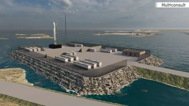 Andøya Space bygger oppskytingsbase for småsatellitter.