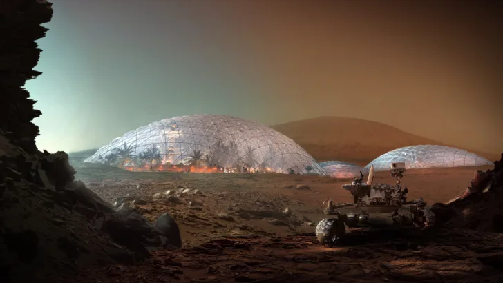 Arkitektur for Mars fra det danske firmaet BIG.