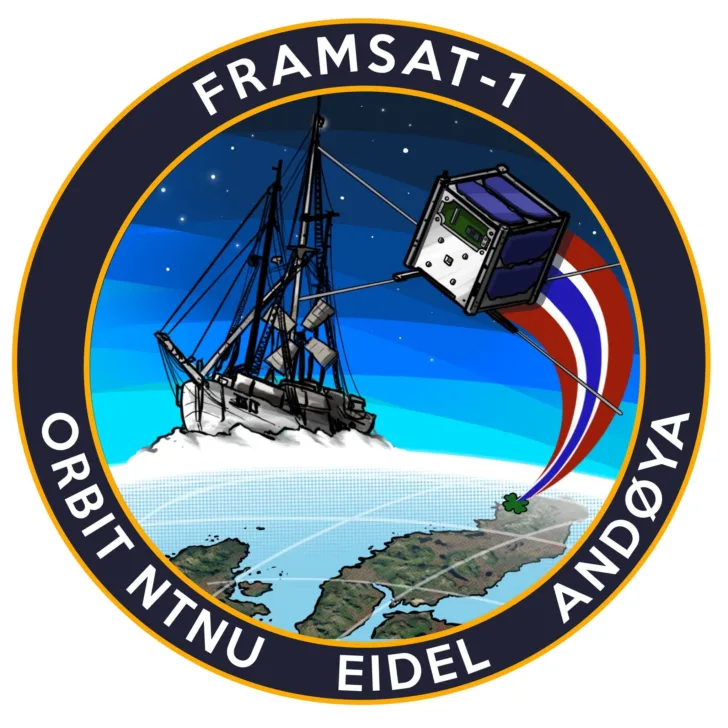 Logoen til Framsat-1 fra Orbit NTNU.