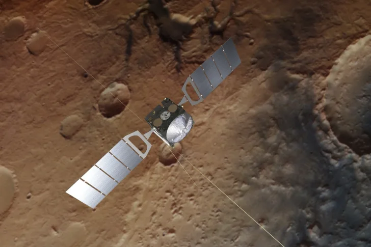 ESAs romsonde Mars Express har forsket i bane rundt Mars siden 2003.