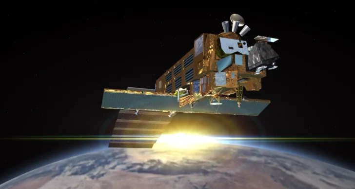 Envisat var en jordobservasjonssatellitt som var aktiv fra 2002 til 2012.