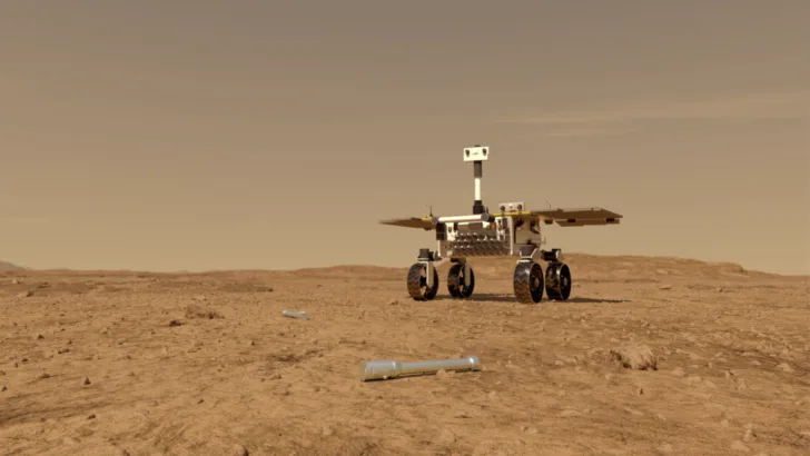 Sample Fetch Rover skal bygges av den europeiske romorganisasjonen ESA og finne igjen prøver tatt på Mars.