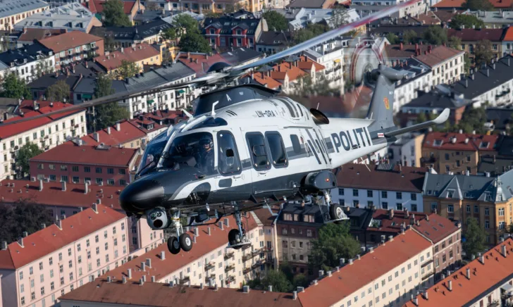 De norske politihelikoptrene bruker EGNOS ved innflyging.