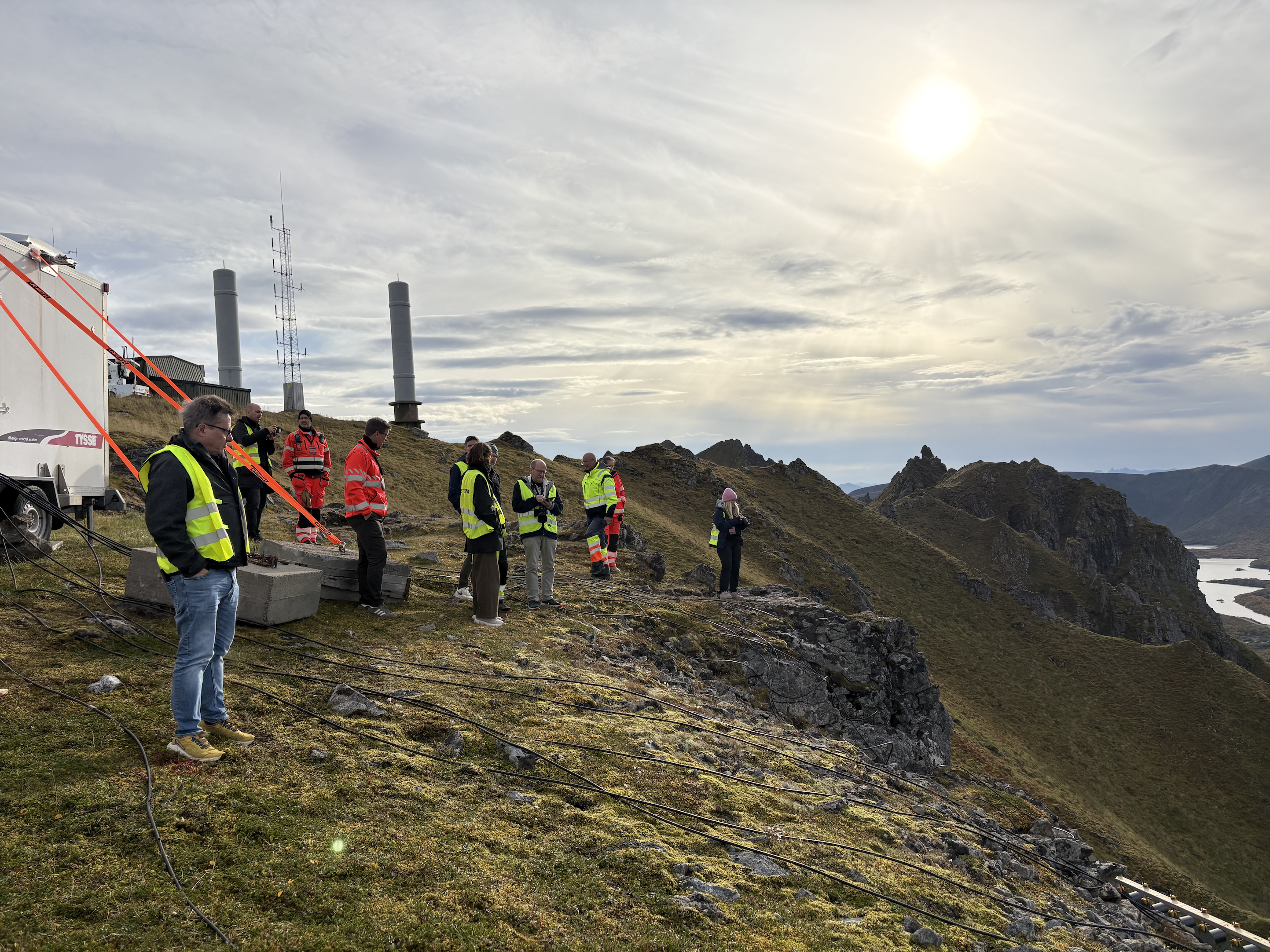 Deltakere på Jammertest 2026 på Andøya.